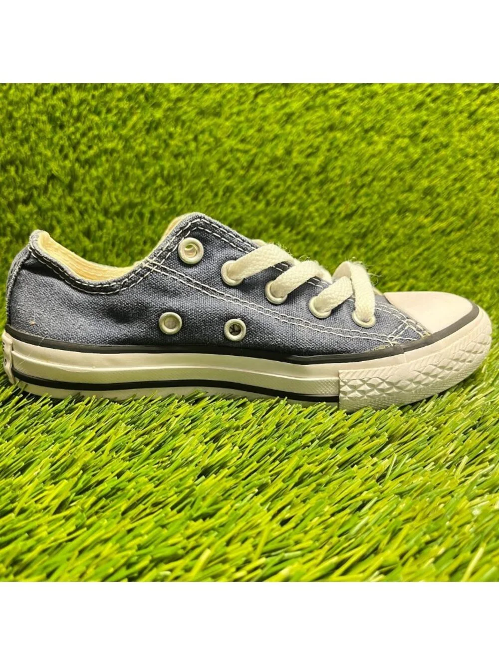 Converse Chuck Taylor All Star OX Low Boys Size 12C Blue Athletic Shoes Sneakers